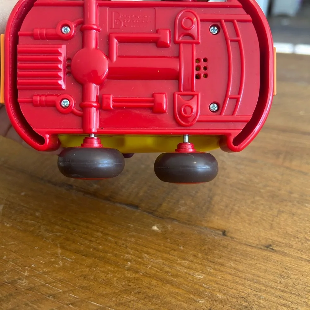 Just B. You Pull Back Friction Car Ladybug Soft Rubber Car as is